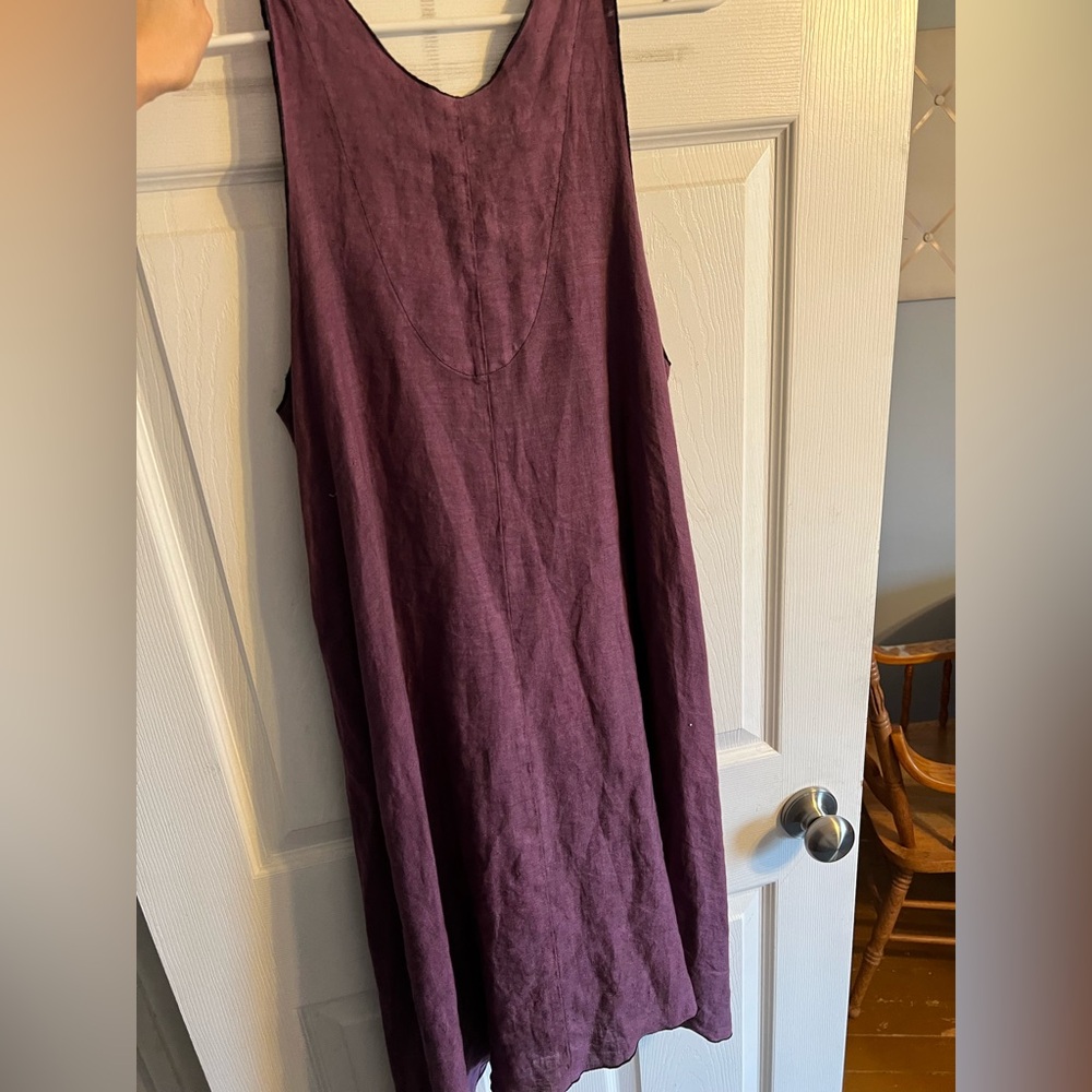 Cynthia Ashby linen dress - Picture 4 of 7